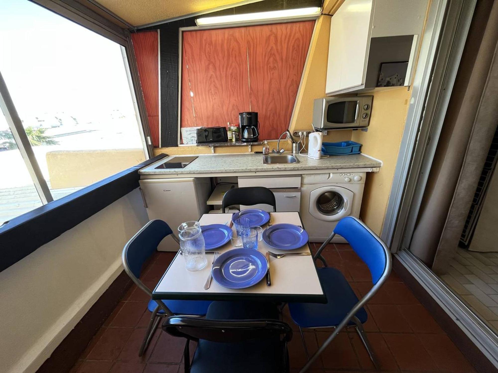 شقة Studio Naturiste Avec Parking Au Cap D'Agde, Proche Plage - Fr-1-249A-15 المظهر الخارجي الصورة